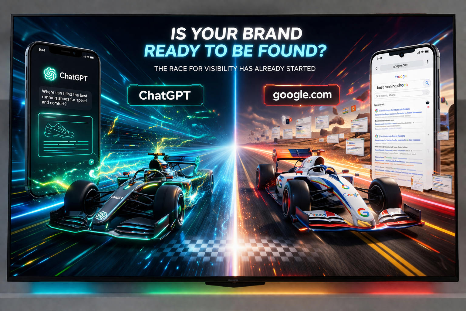 ChatGPT vs Google — the race for brand visibility has already started Is Your Brand Ready to Be Found? Why AI Engines — Not Just Google — Now Decide Your Visibility